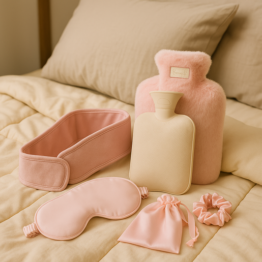 SnuggleWrap™ 3-in-1 Wearable Hot Water Bottle Set