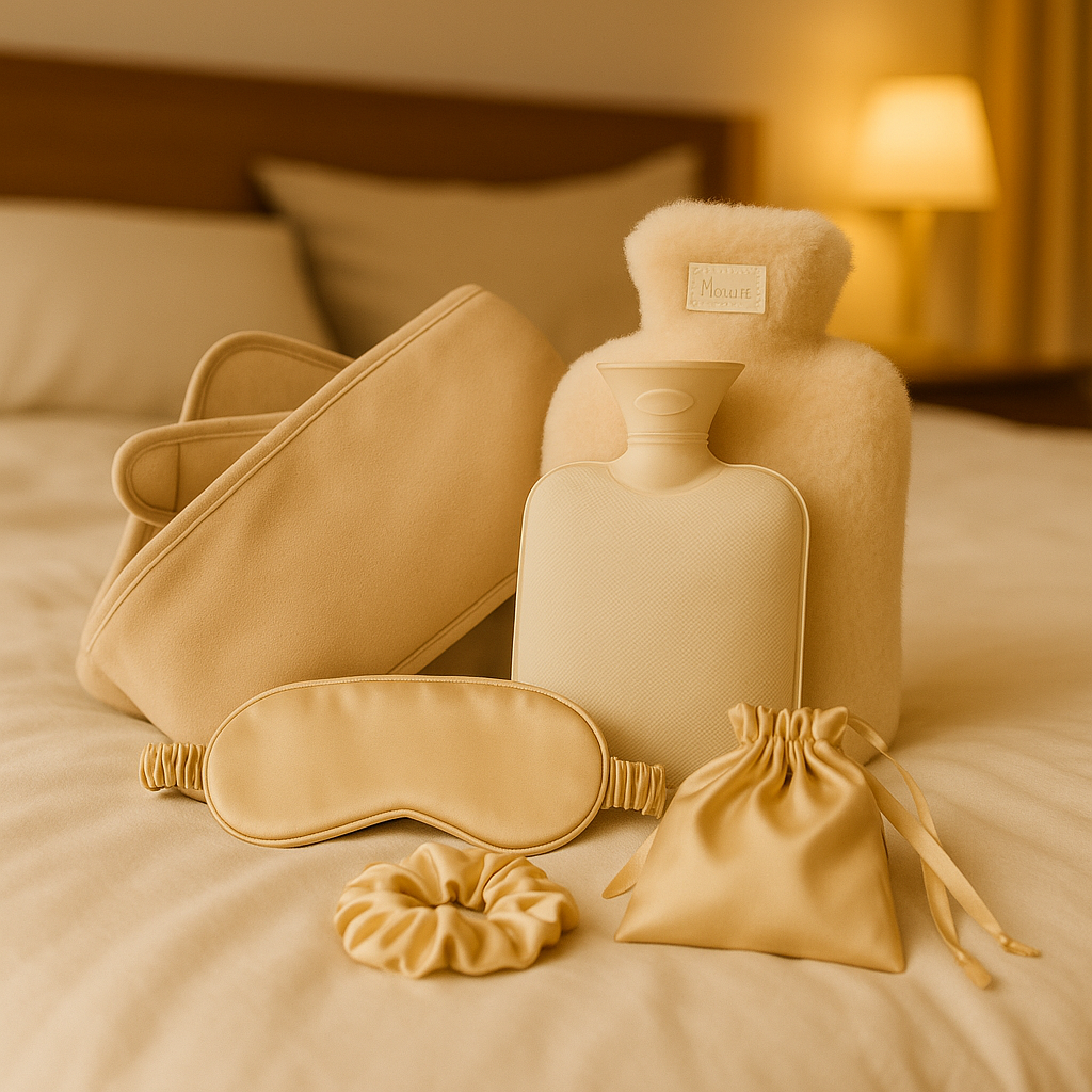 SnuggleWrap™ 3-in-1 Wearable Hot Water Bottle Set